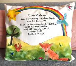 Geschenk Geburt individuell, Geschenk Patenkind, Geschenk Patentante, Geschenk Patenonkel, Geschenk zur Taufe, Geschenk Patenkind, Geschenk mit Füchsen, Geschenk Fuchs Geburt, Geschenk Fuchs Taufe, Geschenk Fuchs Enkelkind