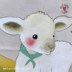 buysmall, handgemacht, Kissen Kinder, Geschenk Taufe, Schaf Geschenk Taufe, Patenkind Geschenk, Patentante, Patenonkel, individuelles Geschenk Kind