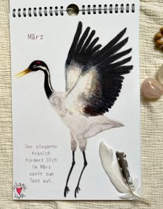 Seelenvogel Kranich