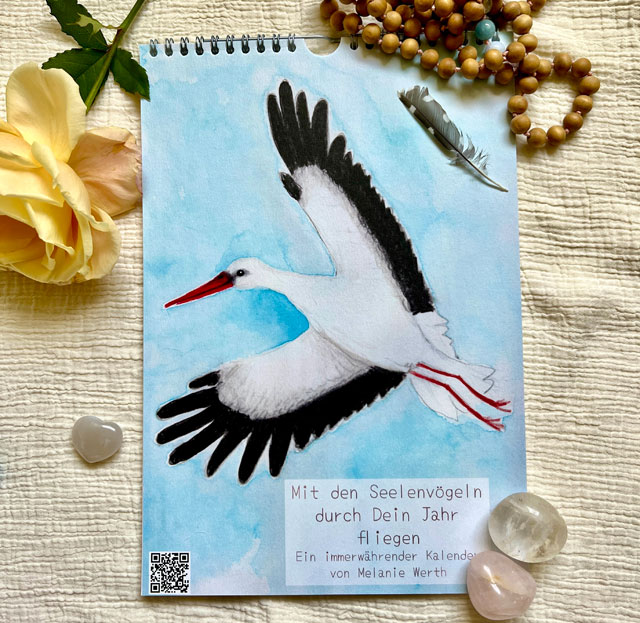 Seelenvogel Kalender, Achtsamkeitskalender mit Seelenvögeln