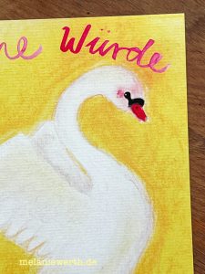 Würdevoll, Achtsamkeitskarte, Frauenkraft, Traumaheilung,